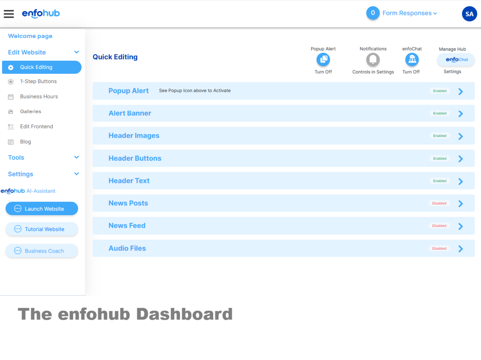 ABOUT THIS LIVE DEMO WEBSITE